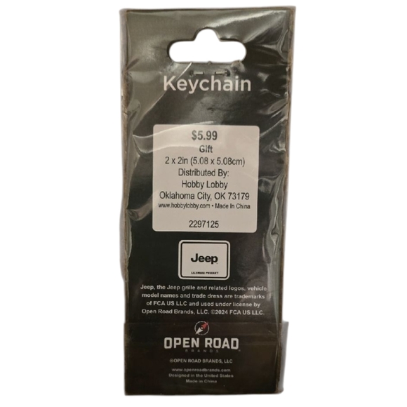 Jeep Red Keychain - Picture 2 of 2